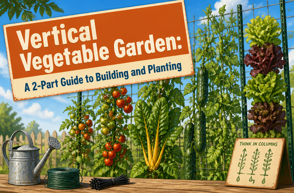 Vertical Vegetable Garden: A 2-Part Guide to Building and Planting (2026)